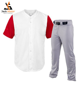 Ventes chaudes de tenues de baseball et de softball, protège-coudes respirants, vêtements d'équipe du fabricant, best-seller professionnel - Product Image 1
