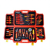 Kit d'outils VDE WEIDA 1000V en acier inoxydable isolé, 19 pièces, OEM, pinces, dénudeurs de câbles, tournevis, entretien électrique