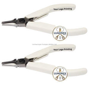 Precio con envío Alicates de punta plana de acero inoxidable Lindstrom 7490 de 120mm con mango de dos componentes para trabajos de joyería (negro) - Product Image 4