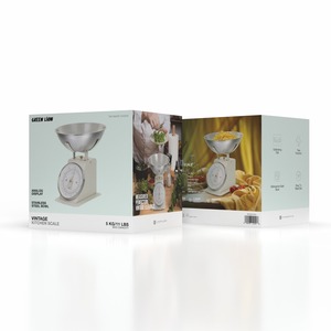 เครื่องชั่งสิงโตเขียววินเทจ - Product Image 3