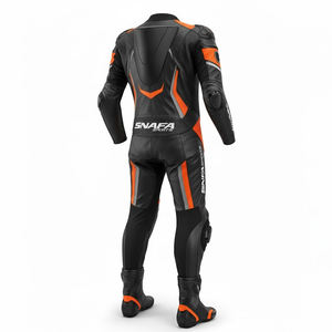 Traje de moto de hombre al por mayor hecho de cuero genuino Traje de moto de bajo precio Ropa deportiva Trajes de carreras de motos - Product Image 2