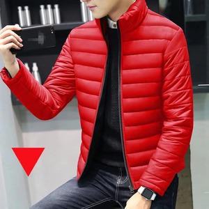 Breathable Slim Puffer Bubble <b>Jacket</b> for Women & Men with Stand Collar Front Logo Custom Zipper Winter Coat OEM High Quality - Product Image 3
