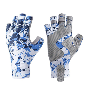 Gants de sports de plein air résistants aux rayures vente en gros gants de pêche pakistanais à vendre gants de pêche sublimés personnalisés - Product Image 1