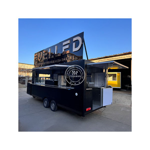 Camion de nourriture moderne avec la pleine ligne de gaz, système de l'eau, et intégration d'énergie solaire - Product Image 2