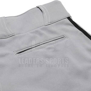 Pantalon de baseball respirant en polyester sur mesure du Pakistan, nouveau design, haute qualité, 2026, pour hommes adultes, logo personnalisé OEM, vente en gros - Product Image 4