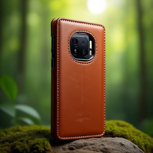 Étui de style livre en cuir véritable PEDEA pour Samsung Galaxy S5 SM-G900 - Marron - Product Image 3