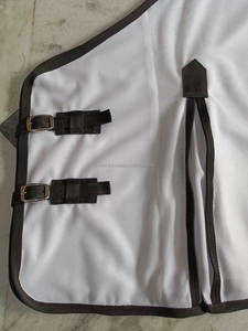 Haute qualité 130GSM cheval mouche maille feuille Sports de plein air équestre cou cheval couverture meilleure vente haute-Fit raccords en gros - Product Image 3