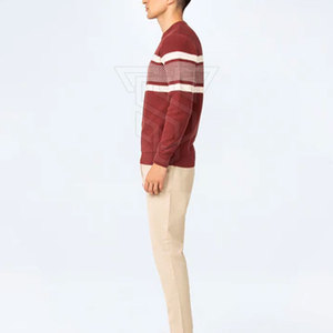 Sweat-shirt en coton tricoté coupe-vent à séchage rapide pour homme avec logo personnalisé, essentiel pour l'hiver, 100% coton - Product Image 4