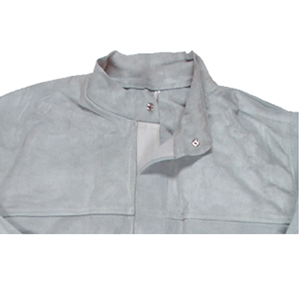 Trajes de chorro de arena de protección completa hechos de algodón y cuero dividido con su sello personalizado Overol de chorro de arena anticorte - Product Image 2