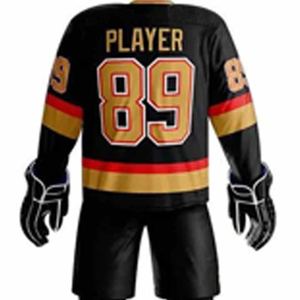 Sublimación personalizada Uniformes de hockey sobre hielo Fábrica al por mayor Oem Odm Transpirable Tela cómoda Ropa deportiva de calidad premium - Product Image 5