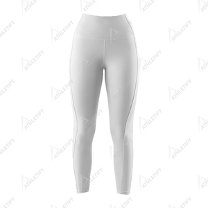 Leggings de yoga à taille élastique extensibles, confortables et conçus pour la flexibilité pendant le yoga ou les entraînements actifs. - Product Image 3