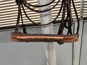 Bride équestre de course de chevaux de qualité supérieure, bride équestre réglable de course de chevaux disponible à l'exportation depuis l'inde - Product Image 3