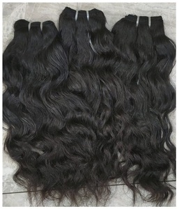 Indian Temple 100% Extensiones de cabello humano virgen sin procesar Remy natural Todas las texturas Cutícula Proveedores de cabello suave - Product Image 3