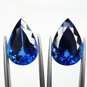 Piedras Preciosas de Tanzanita Natural Facetada en Forma de Pera de Alta Calidad para Joyería, Venta al Por Mayor, OEM, PDM GEMS - Product Image 5
