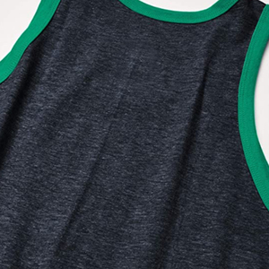Camiseta sin mangas de hombre teñida Lisa hecha en tela de algodón con Moq bajo/Diseña tu propio logotipo camiseta sin mangas para hombre para adultos - Product Image 2