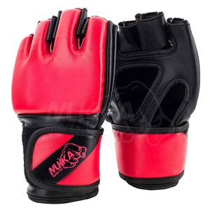 Gants de boxe en cuir de haute qualité à prix de gros, respirants, anti-humidité, légers, à fermeture à lacets, pour MMA 2025 - Product Image 1