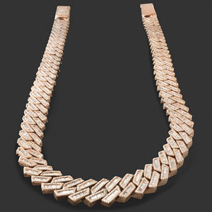 Collar de cadena Hip Hop de calidad superior para hombres con diseño helado - Product Image 5