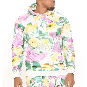 Conjunto de Sudadera con Capucha de Forro Polar para Hombre, Venta al por Mayor de Fábrica 2026, con Logotipo Personalizado, de Poliéster con Contraste de Color - Product Image 3