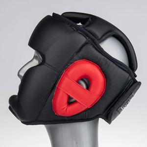 Protectores de Cabeza para Entrenamiento de Boxeo Profesional con Logotipo Personalizado, PVC y Cuero, Unisex, Cierre Ajustable de Velcro, Ventilación Portátil - Product Image 6