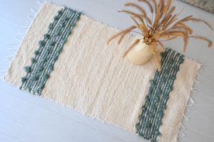 Boho Entry <b>Mat</b> Indian Cotton Rug Home Decor Rug For Living Room Runner Rug Vintage Area Rug Indian Wholesaler - Product Image 3