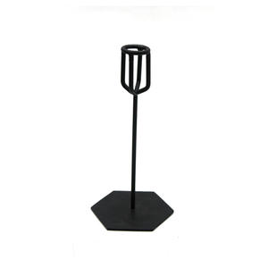 Fancy Design Set of 3 Black/Gold Metal <b>Taper</b> <b>Candle</b> <b>Holders</b> for Home Wedding Christmas Party Tabletop Decor - Product Image 5