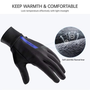 Gants de cyclisme antidérapants de haute qualité pour hommes Meilleurs matériaux-Cuir et polyester Prix compétitifs - Product Image 5