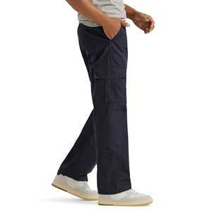 กางเกงผู้ชายกางเกงคาร์โก้สีดำขากว้างแบบสั่งทำกางเกงสตรีทแวร์กางเกงยีนส์ผ้าฝ้ายสไตล์สตรีทแบบหลายกระเป๋า - Product Image 3