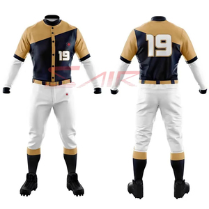 Premium Quality Factory Manufacturer Baseball Uniform Durable Material Outdoor Sports Baseball Uniform - Product Image 3