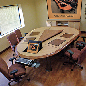 Bespoke Smart <b>Conference</b> <b>Table</b> (Wireless & Pop-up) - Product Image 6