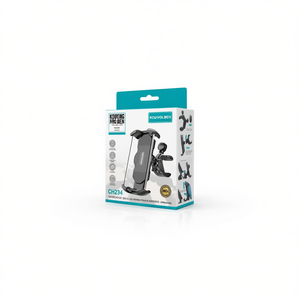 Support de téléphone portable rotatif en ABS pour guidon de vélo/moto - Product Image 2