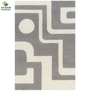 Tapis faits main modernes, tapis en laine doux tuftés à la main pour salon, chambre et maison - Product Image 5