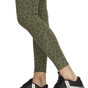 Leggings de sport personnalisés sans couture, solides, pour la gym, le fitness, le yoga, doux, extensibles, taille élastique, séchage rapide, Spandex/Nylon - Product Image 3