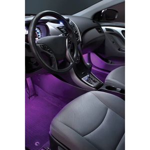 ไฟ LED 12ดวงปรับแต่งภายในรถรีโมทคอนโทรลไวต่อเสียงไฟเท้า LED - Product Image 4