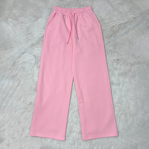 OEM personalizado de alta calidad de las mujeres chándal de algodón Casual Material de lana chándal conjuntos Jogging - Product Image 4