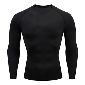 Camiseta de Compresión de Manga Larga Personalizada de Alta Calidad para Entrenamiento en Gimnasio, Transpirable - Product Image 5