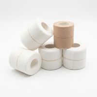 Bandage élastique à chevrons EAB avec ligne centrale jaune, bandage de compression médical respirant pour blessures musculaires