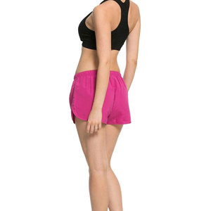 Pantalones cortos deportivos profesionales de Venta caliente para mujer, ropa de mujer transpirable de Color sólido de cintura alta, precio al por mayor - Product Image 4
