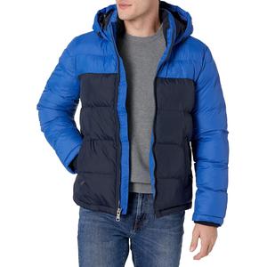 Veste à bulles bouffantes imperméable en polyester à logo personnalisé pour hommes veste rembourrée d'extérieur d'hiver pour hommes du fournisseur BD vente en ligne - Product Image 3