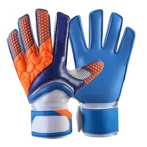 Meilleurs gants de gardien de but de football en latex personnalisables en cuir de qualité supérieure pour l'entraînement des gardiens de but de football - Product Image 6