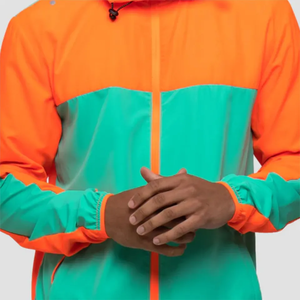High Quality Customized Men's Windbreaker Jacket Comfortable Lightweight Waterproof Outdoor Windbreaker Jacket for Men - Product Image 6