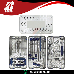 Juego de Instrumentos Quirúrgicos Ortopédicos Manuales de Titanio para Sistema de Fijación Toracolumbar Posterior - Product Image 2