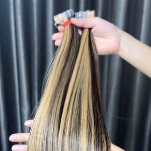 Meilleure qualité vietnamienne Bonestraight trame faisceaux chaud tendance toutes longueurs couleurs prix de gros pour les extensions de cheveux humains - Product Image 2