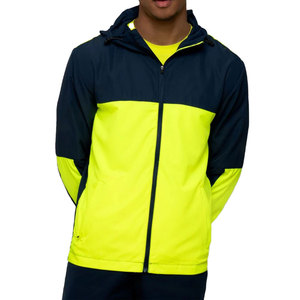 Stylish Hooded Casual Windbreaker Jacket Eco-Friendly Breathable Comfortable Fit Lightweight Fabric Outdoor Winter Jacket Front - Product Image 1