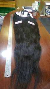 Extensiones de Cabello Indio Remy de Doble Trama de Alta Calidad, Cutícula Completamente Alineada, Alta Densidad, Cabello Virgen en Paquetes, Liso Sedoso y Ondulado - Product Image 6