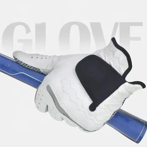 Guantes de Golf Personalizados al por Mayor de Alta Calidad, de Piel de Cabretta para Mano Izquierda, Antideslizantes, con Correa de Muñeca Ajustable para Hombre y Mujer - Product Image 3