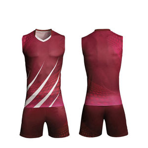 Uniforme de voleibol al por mayor jersey de manga corta pantalones cortos voleibol ropa de entrenamiento ropa deportiva uniformes con colores personalizados - Product Image 2