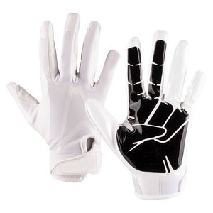 Gants de football américain de qualité supérieure au design dernier cri, respirants, antidérapants, en polyester, options personnalisables, Hashmi Sons - Product Image 3