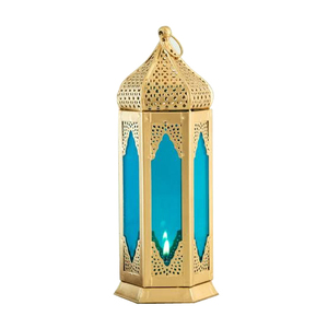 Farol de Vela de Metal de Calidad Superior, Forma Personalizada para Decoración de Hogar, Hotel, Balcón, Farol de Vela Colgante, Gran Venta - Product Image 3