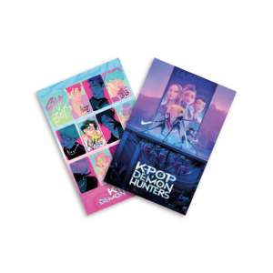 K-Pop Huntrix & Saja Boys <b>Poster</b> Set Demon Hunters Wall Art-Paper Material - Product Image 1