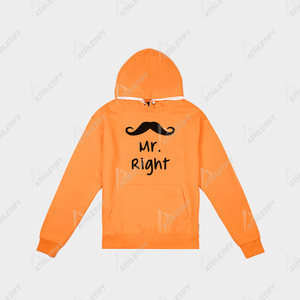 Sweat à capuche en coton mélangé de haute qualité pour hommes, design classique de base avec capuche à cordon et poche kangourou sur le devant. - Product Image 4